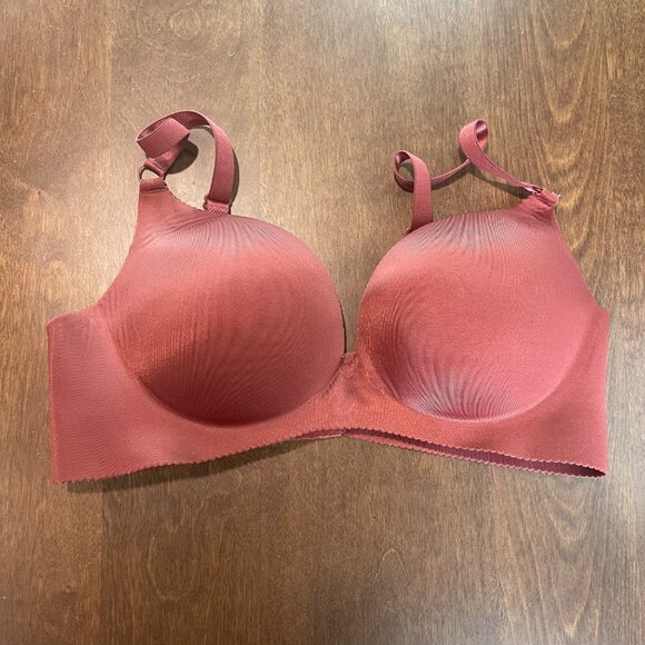 STRM LINE Push Up Wire free Bra Women's Size 38C Rust Adjustable Style: LY591125 - Picture 6 of 11